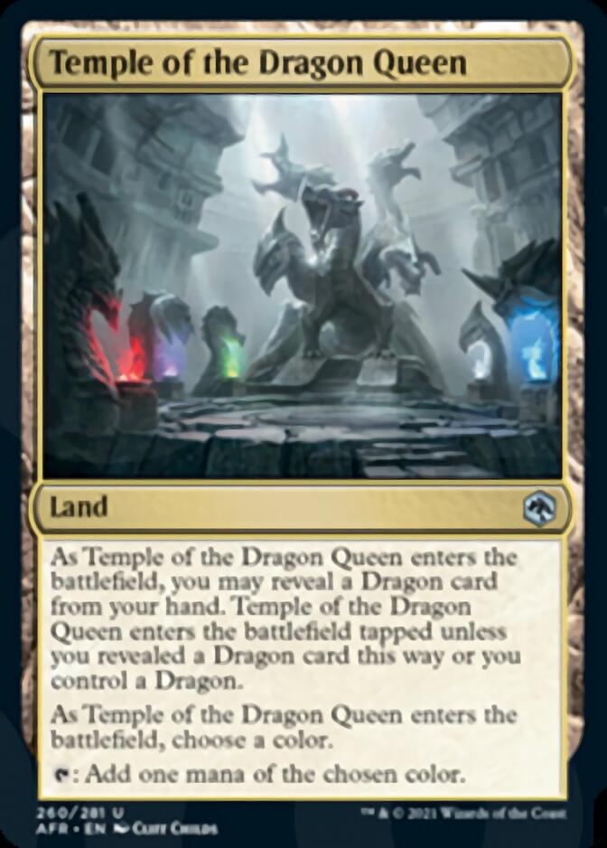 Temple of the Dragon Queen [Dungeons & Dragons: Adventures in the Forgotten Realms] Foil