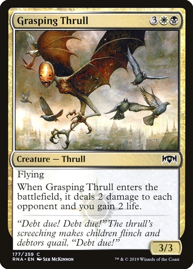 Grasping Thrull [Ravnica Allegiance] Foil