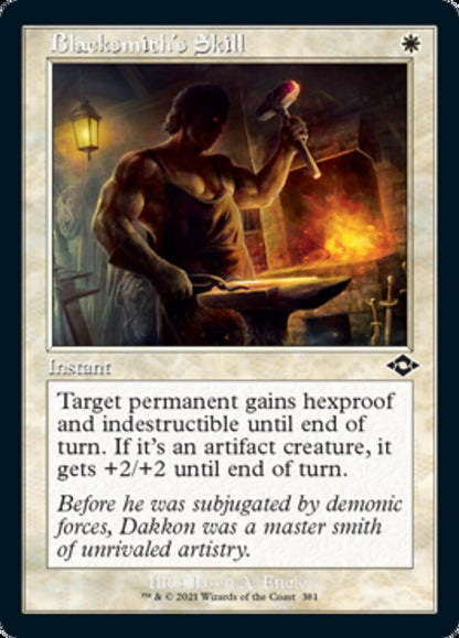Blacksmith's Skill (Retro) [Modern Horizons 2] Foil