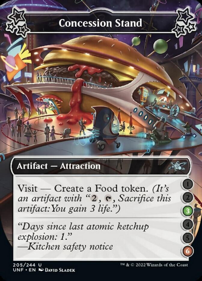 Concession Stand (3-6) [Unfinity] Foil