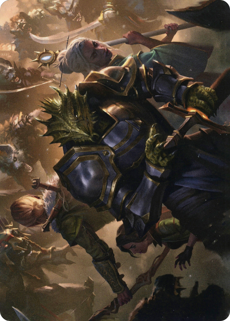 You Come to the Gnoll Camp // You Come to the Gnoll Camp  [Adventures in the Forgotten Realms Art Series] (Borderless) Foil
