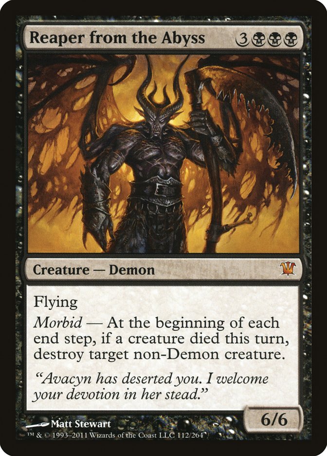 Reaper from the Abyss [Innistrad] Foil