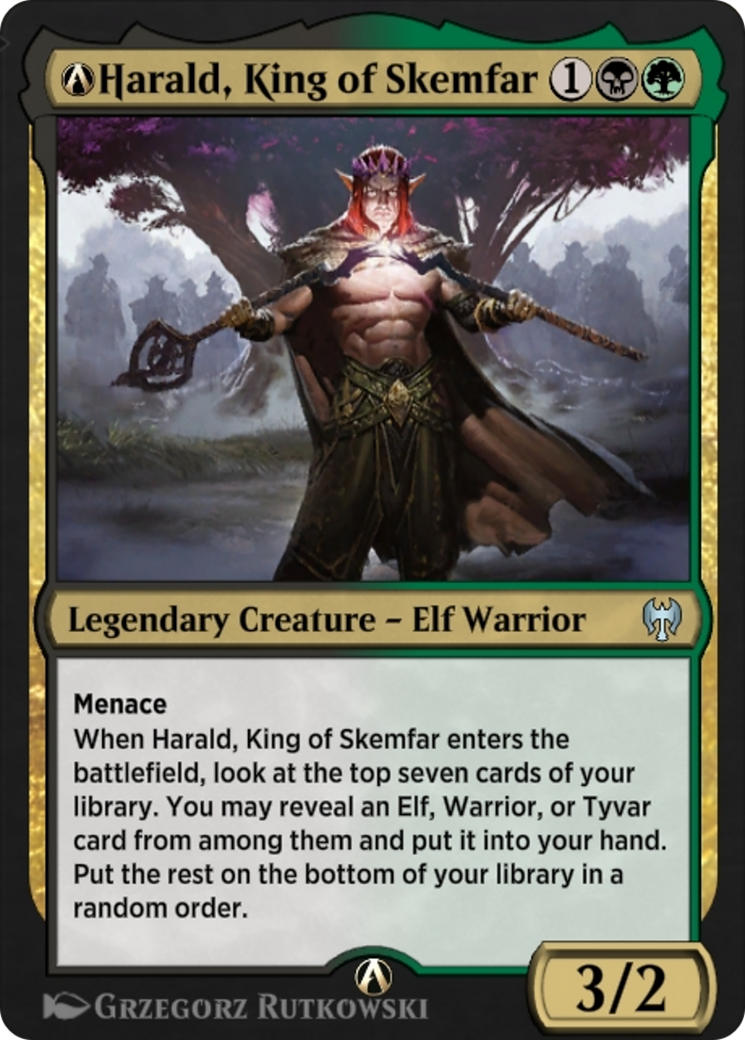 A-Harald, King of Skemfar  [Kaldheim]