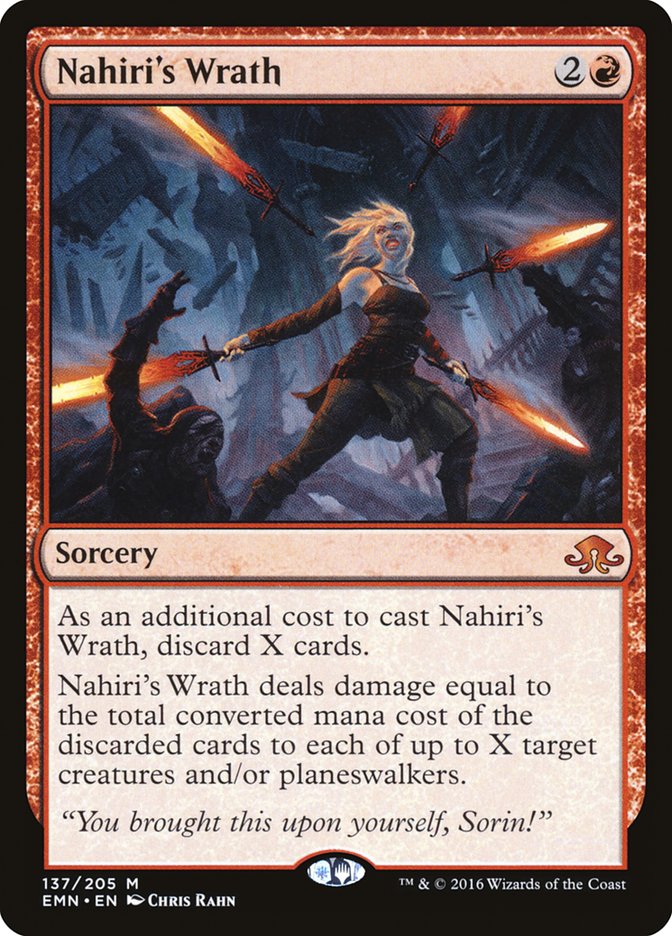 Nahiri's Wrath [Eldritch Moon] Foil