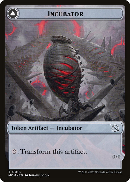 Incubator // Phyrexian  [March of the Machine Tokens] Foil