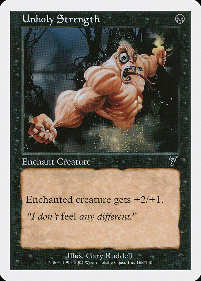 Unholy Strength [Seventh Edition] Foil