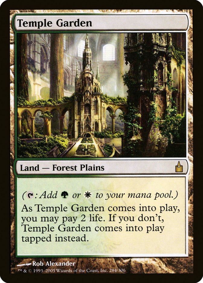 Temple Garden [Ravnica: City of Guilds] Foil