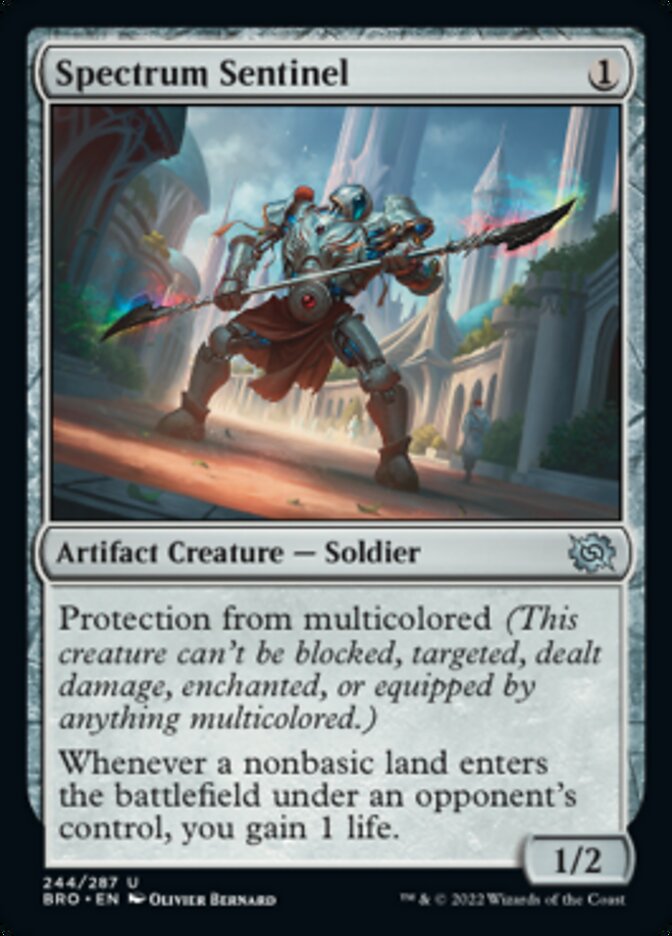 Spectrum Sentinel [The Brothers' War] Foil
