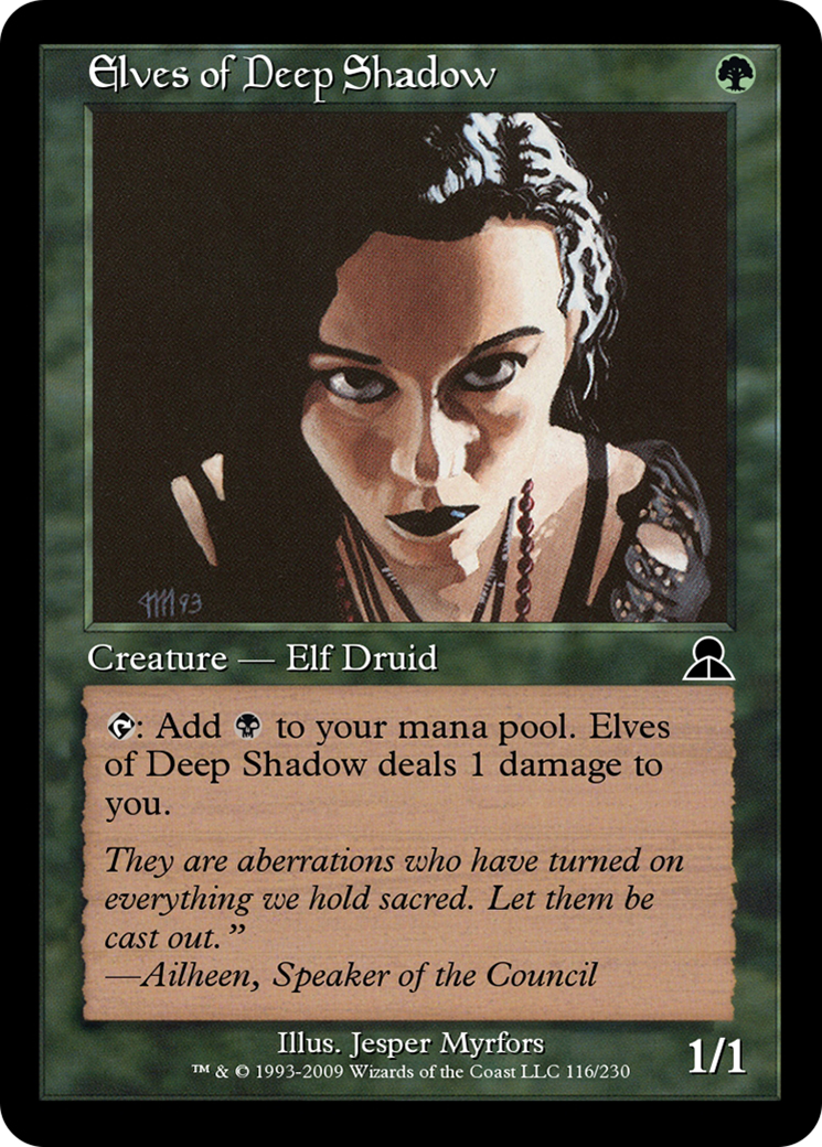Elves of Deep Shadow  [Masters Edition III] Foil
