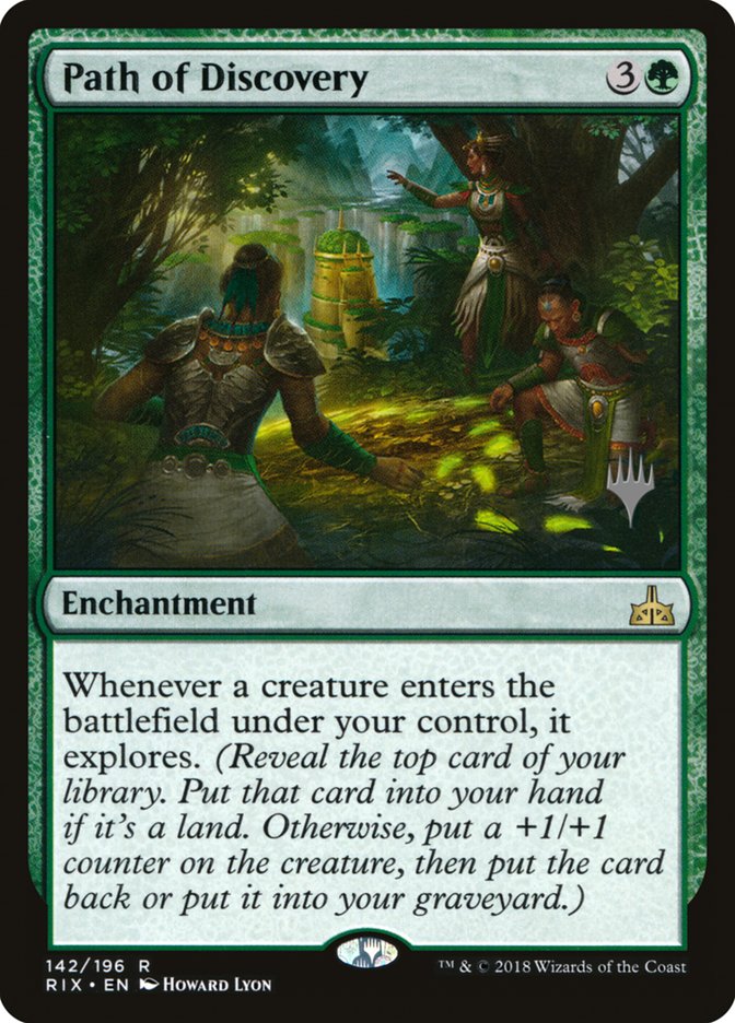 Path of Discovery (Promo Pack) [Rivals of Ixalan Promos] Foil