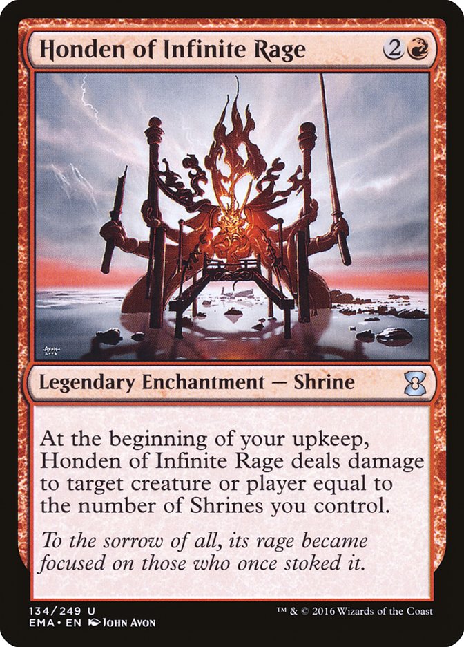 Honden of Infinite Rage [Eternal Masters] Foil
