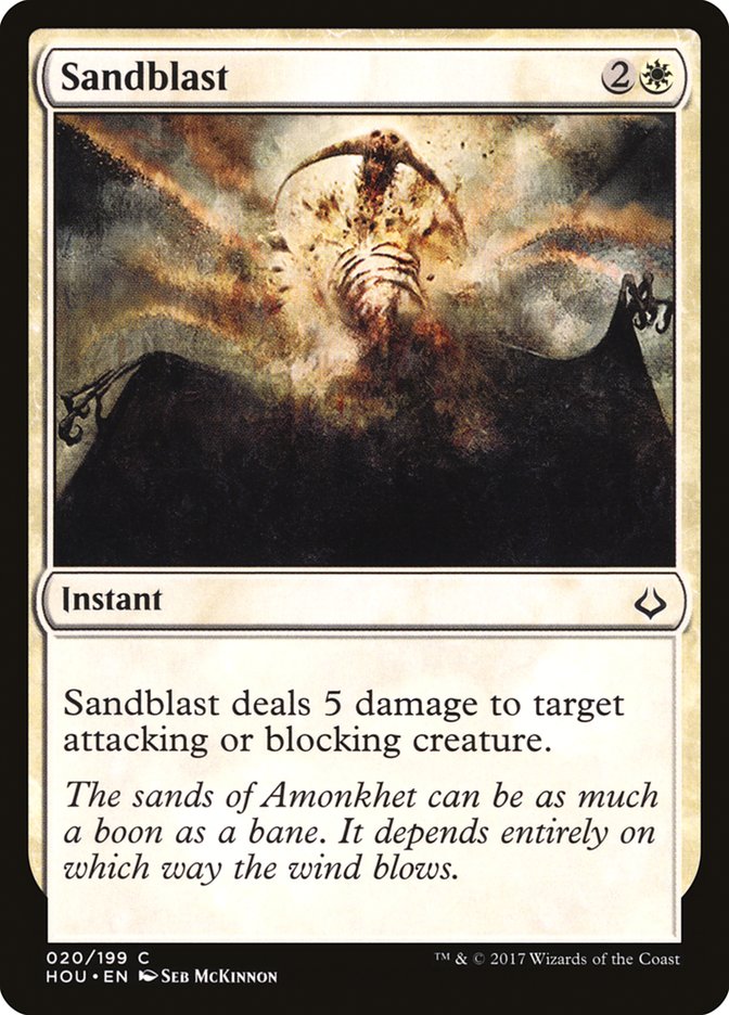 Sandblast [Hour of Devastation] Foil