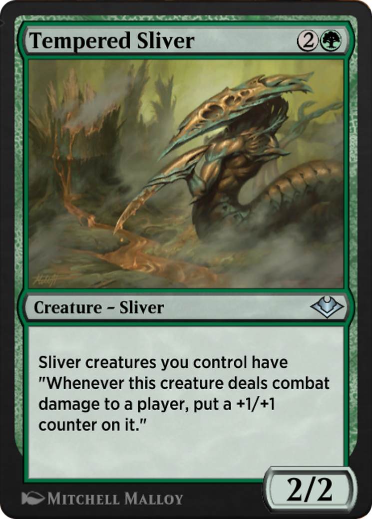 Tempered Sliver  [Jumpstart: Historic Horizons]