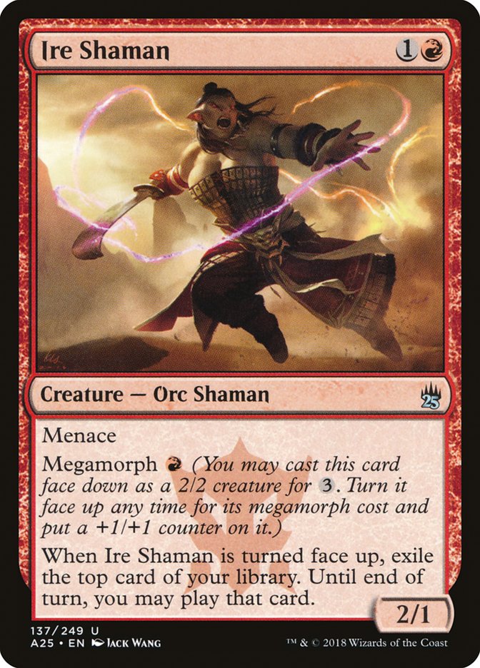 Ire Shaman [Masters 25] Foil