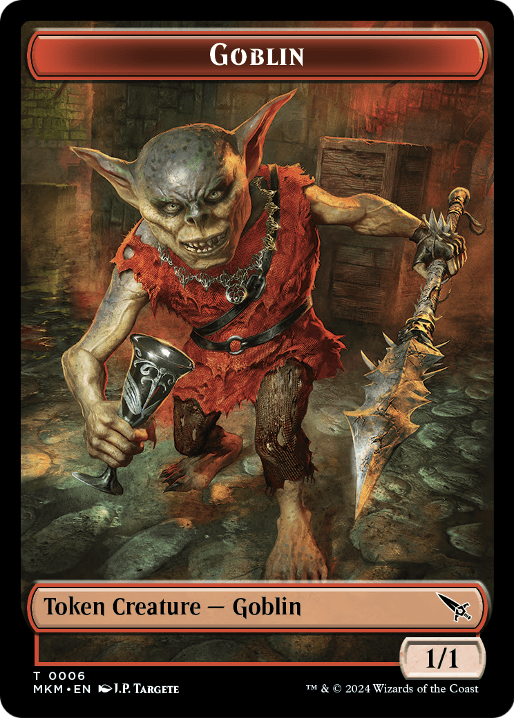 Goblin  [Murders at Karlov Manor Tokens] Foil