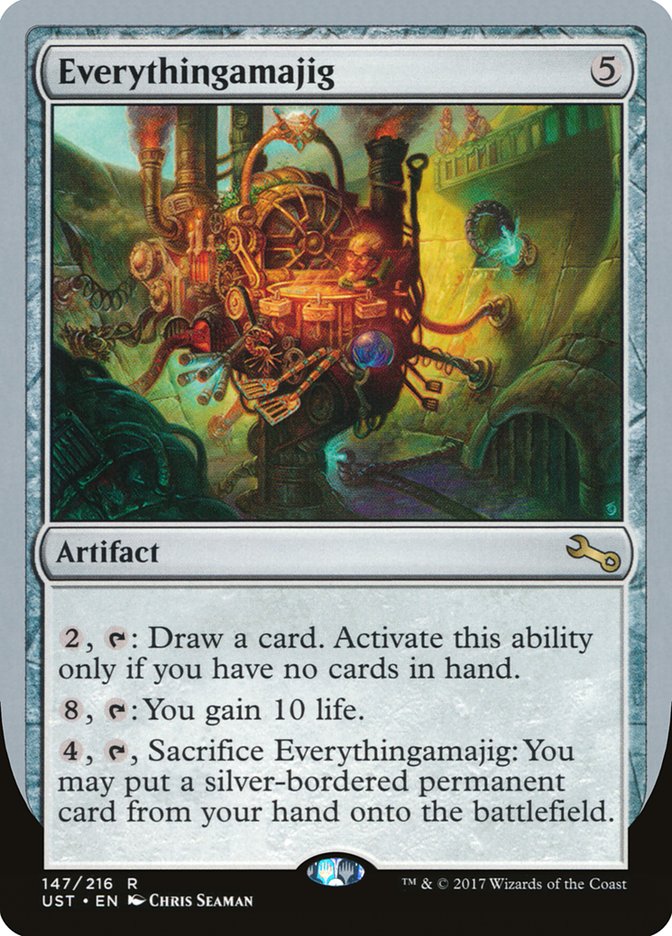 Everythingamajig ("Draw a Card") [Unstable] Foil