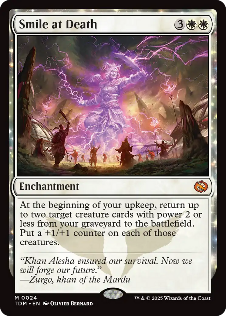Smile at Death [Tarkir: Dragonstorm] Foil