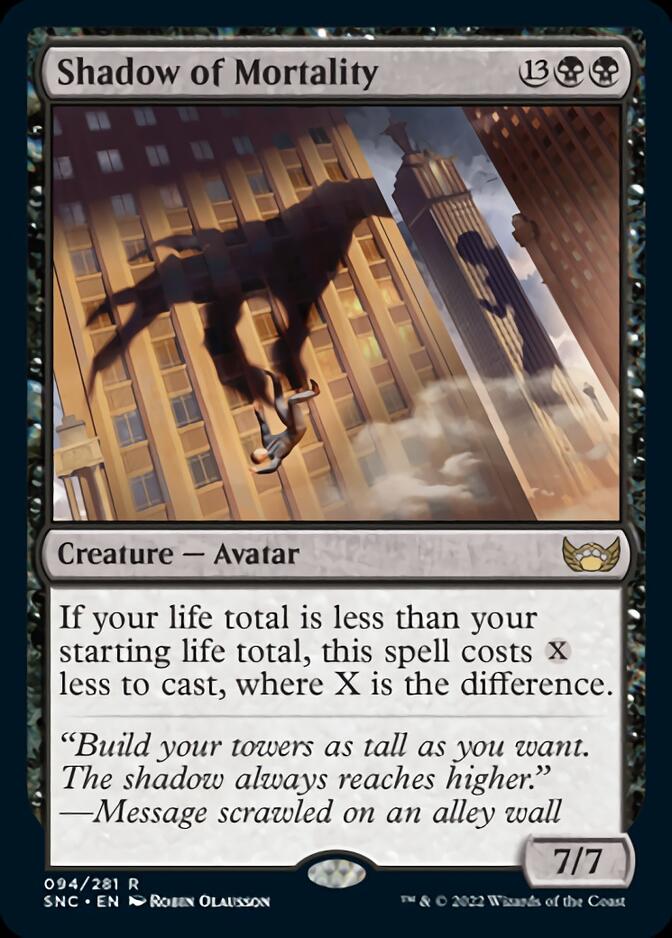 Shadow of Mortality [Streets of New Capenna] Foil