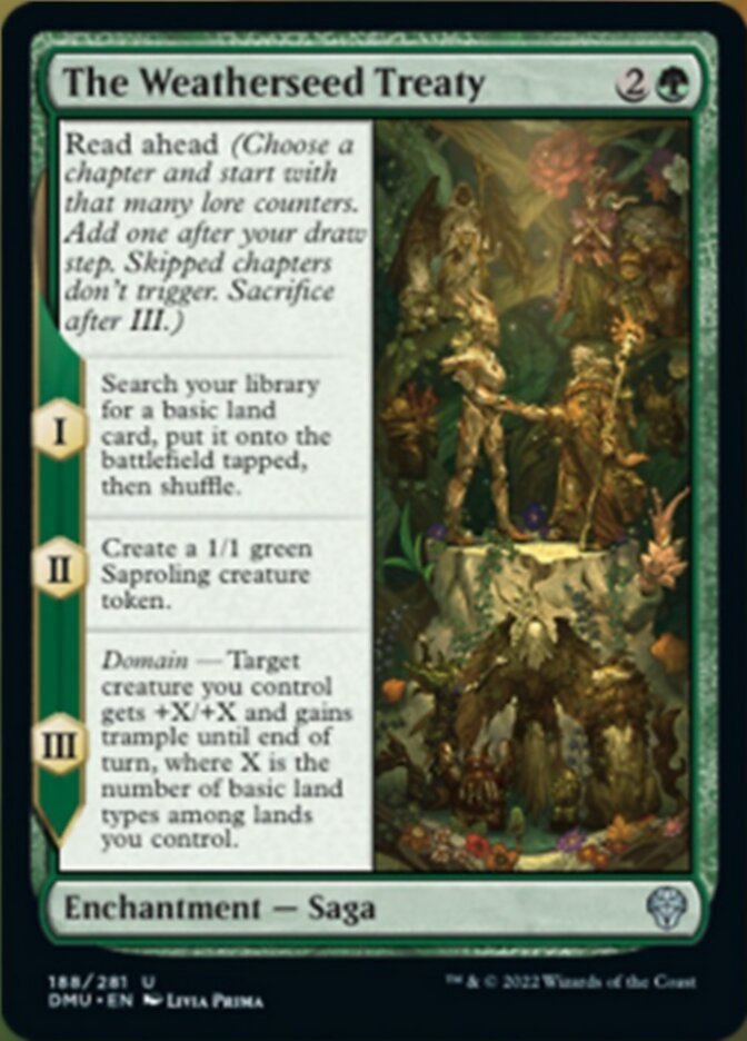 The Weatherseed Treaty [Dominaria United] Foil