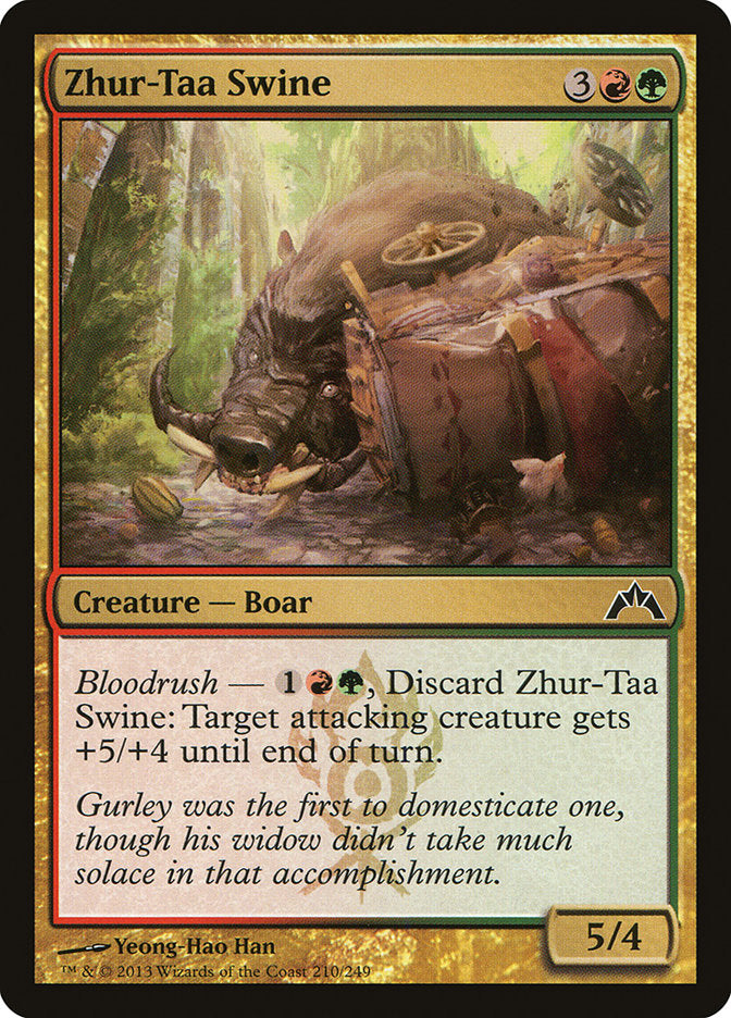Zhur-Taa Swine [Gatecrash] Foil