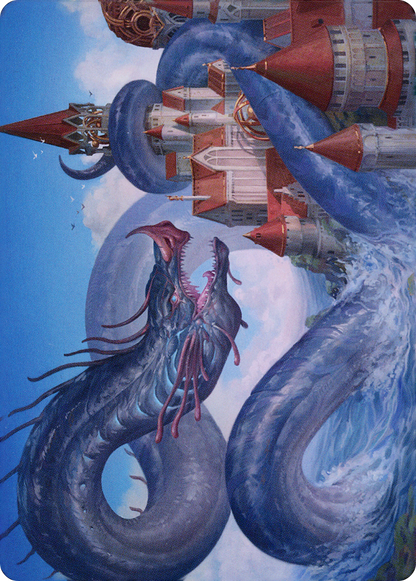 Tolarian Terror // Tolarian Terror  [Dominaria United Art Series] (Borderless)