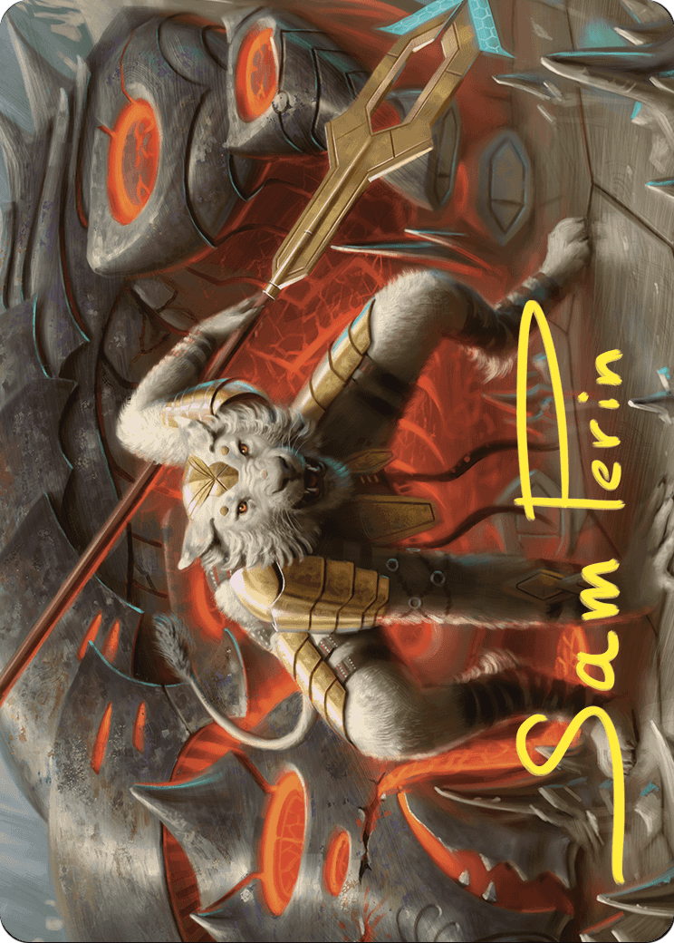 Sunspear Shikari // Sunspear Shikari  [Commander Masters Art Series] (Borderless)