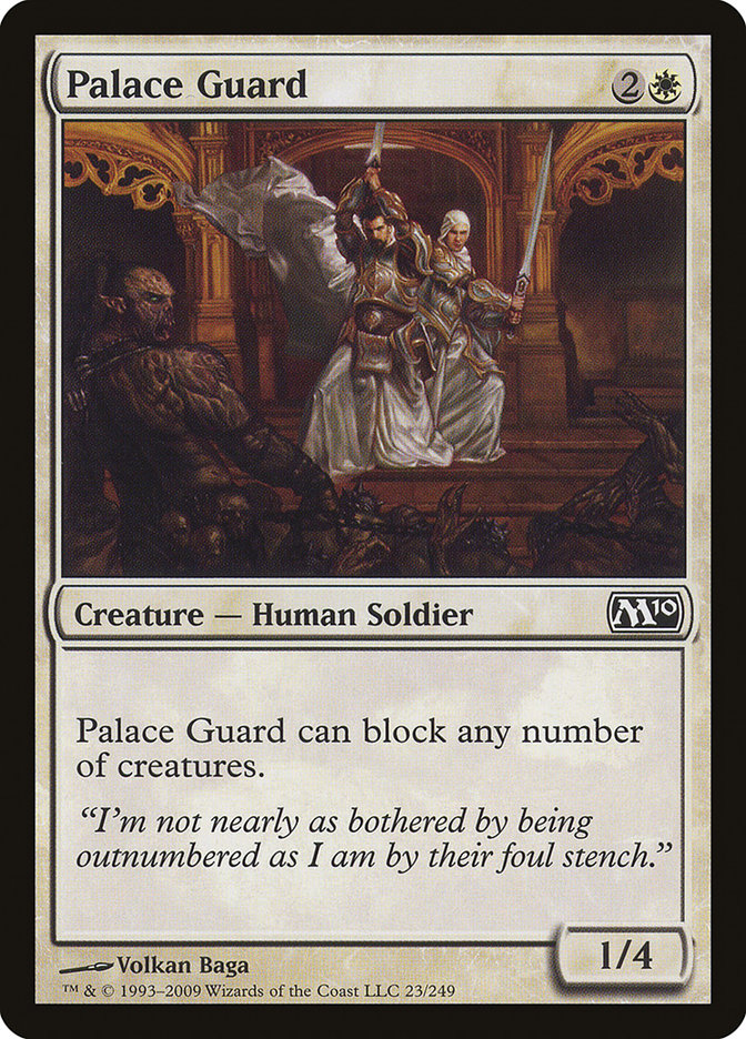 Palace Guard [Magic 2010] Foil