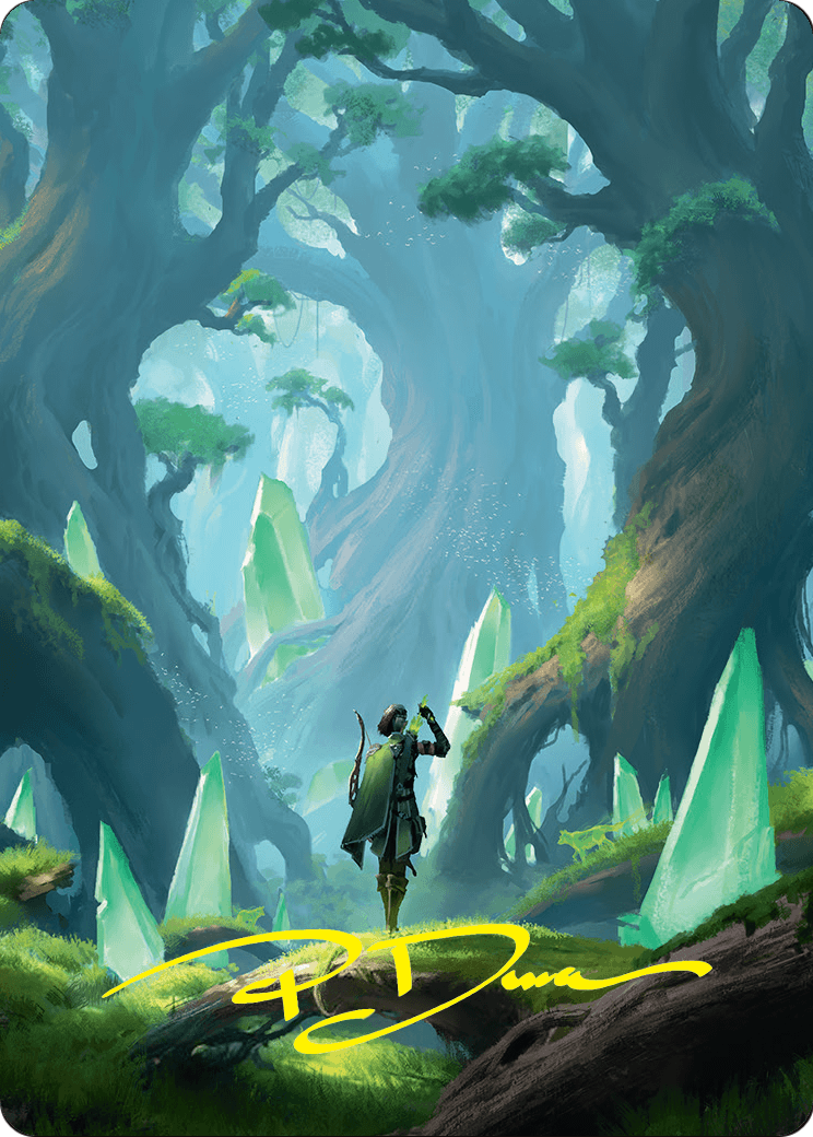 Forest // Forest  [Foundations Art Series] (Borderless) Foil