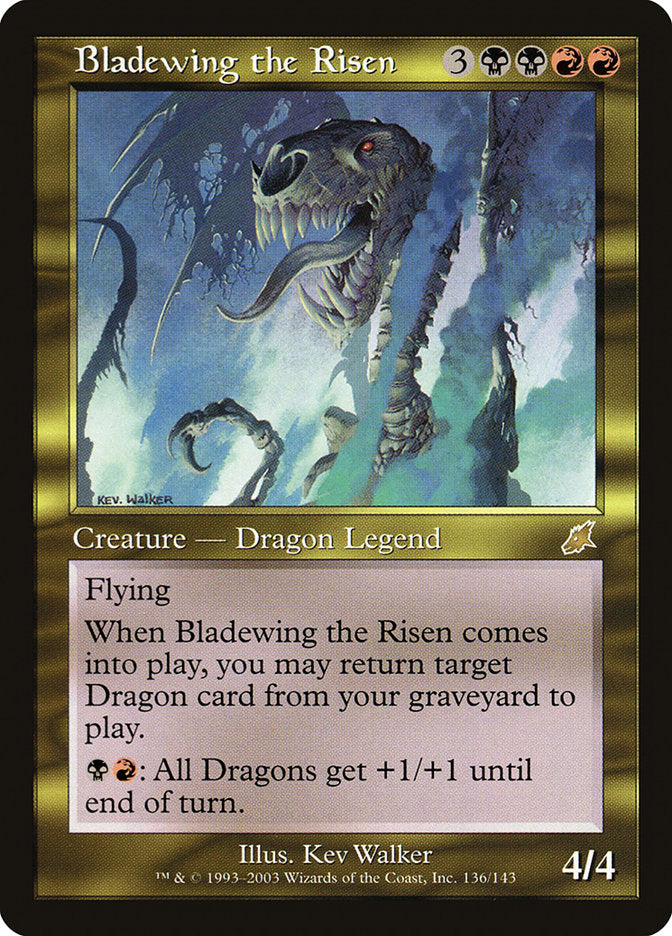 Bladewing the Risen [Scourge] Foil