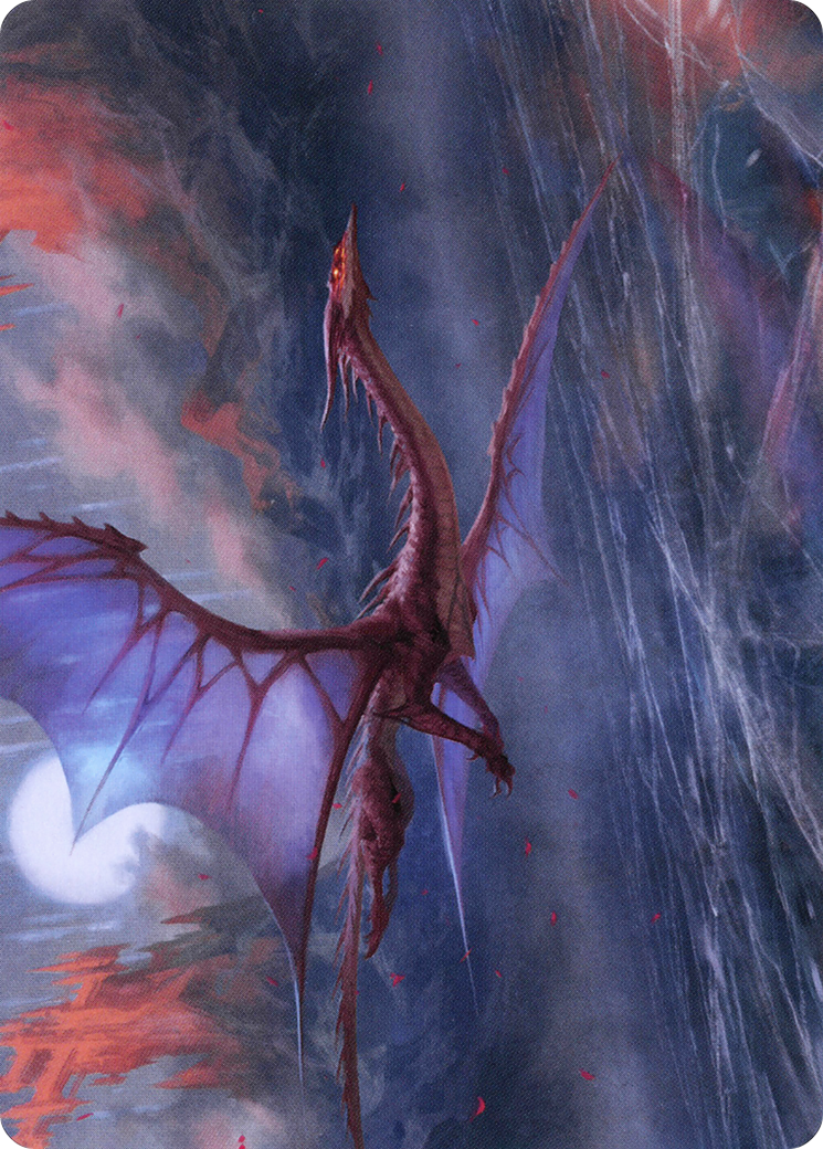 Manaform Hellkite // Manaform Hellkite  [Crimson Vow Art Series] (Borderless)