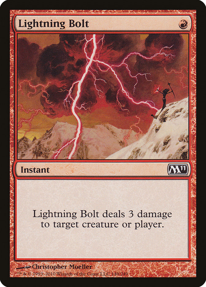 Lightning Bolt [Magic 2011] Foil