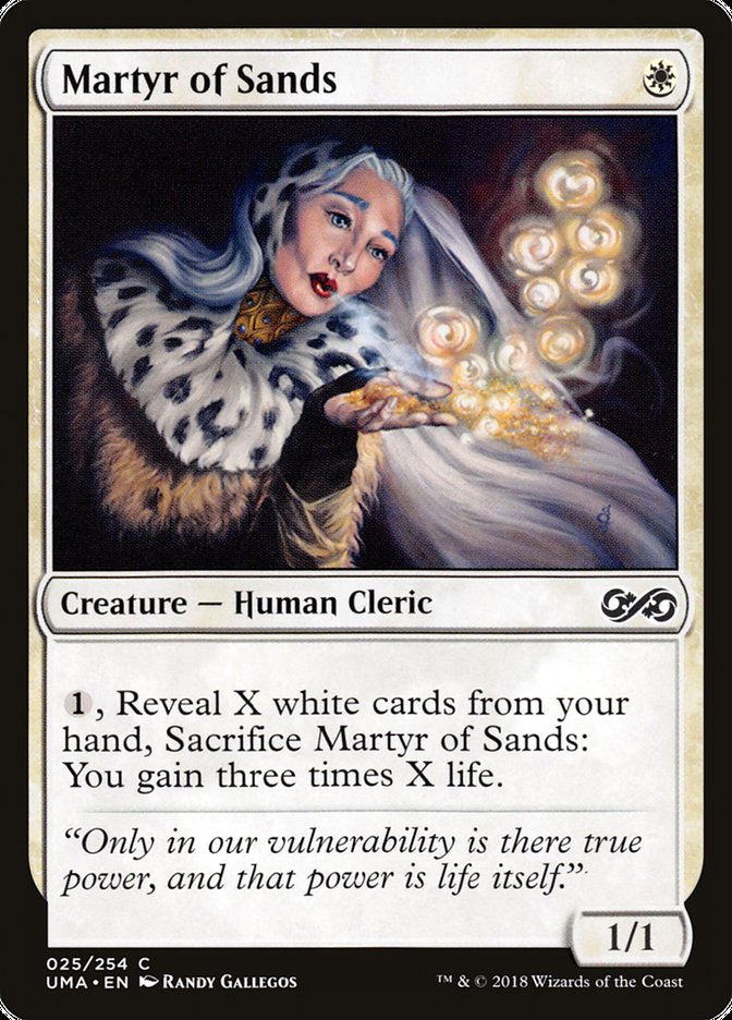 Martyr of Sands [Ultimate Masters] Foil