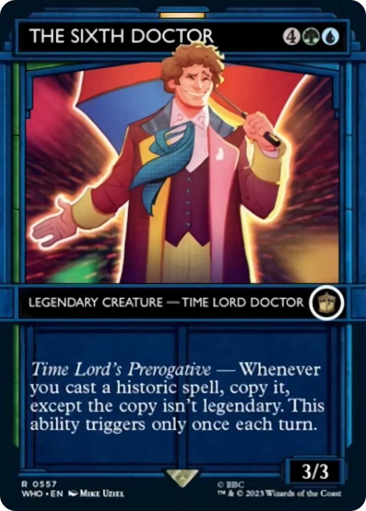 The Sixth Doctor (Showcase) [Doctor Who] Foil