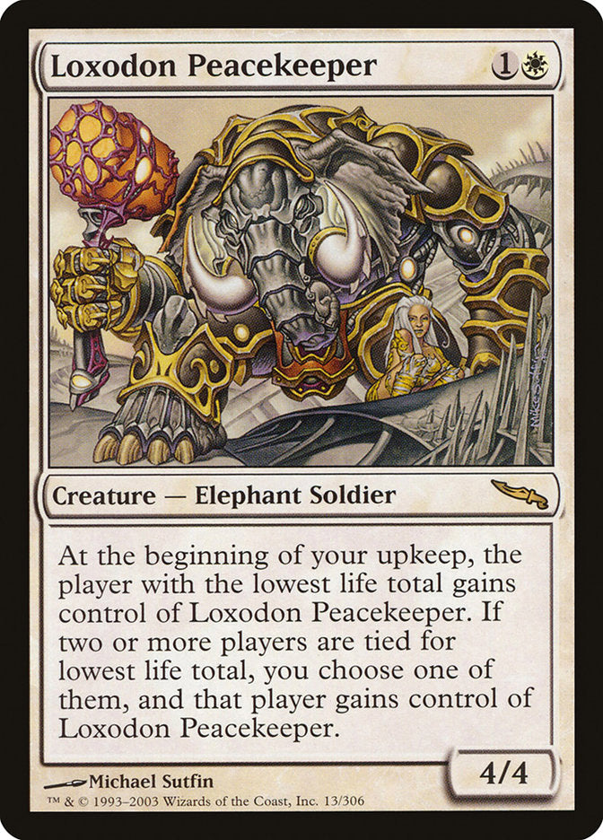 Loxodon Peacekeeper [Mirrodin] Foil