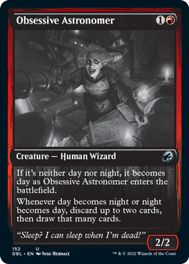 Obsessive Astronomer [Innistrad: Double Feature] Foil