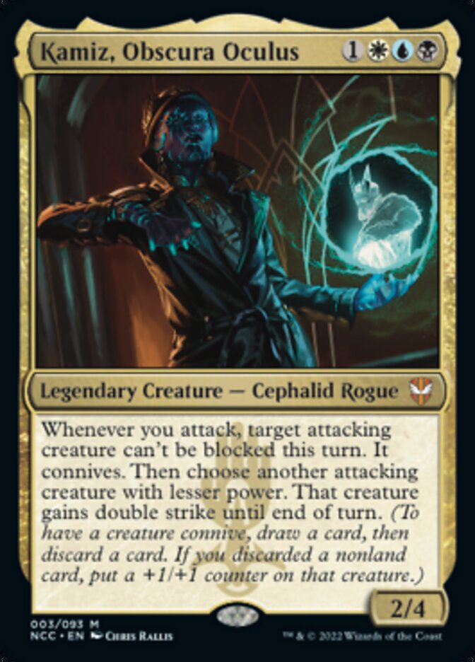 Kamiz, Obscura Oculus [Streets of New Capenna Commander] Foil
