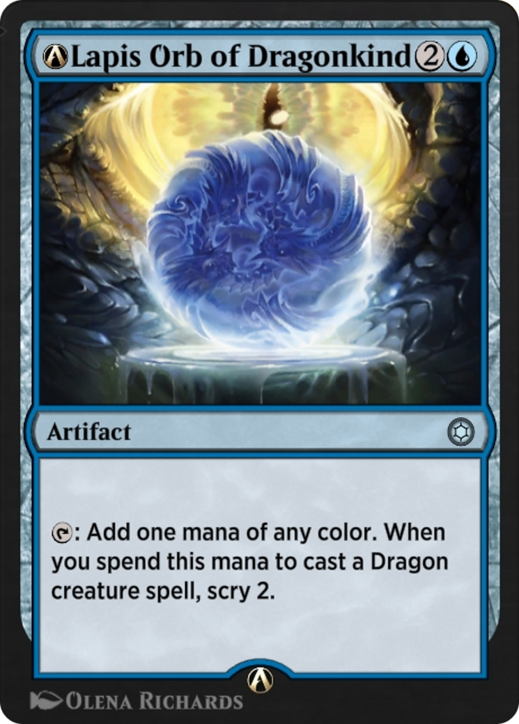 A-Lapis Orb of Dragonkind  [Alchemy Horizons: Baldur's Gate]