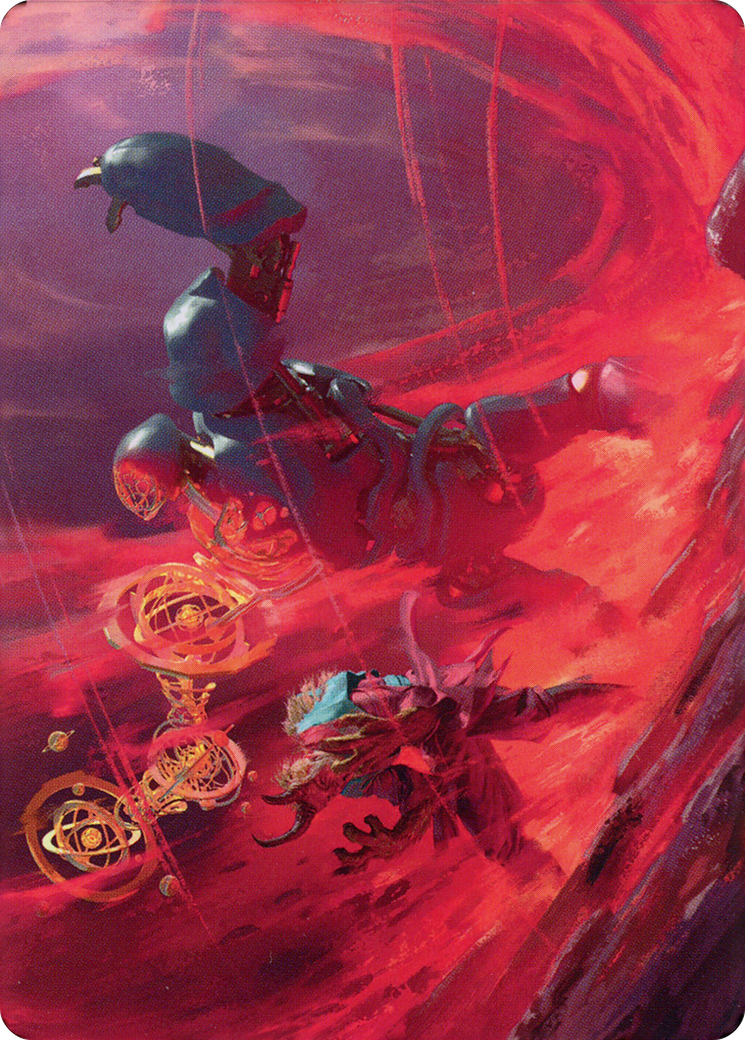 Twinferno // Twinferno  [Dominaria United Art Series] (Borderless) Foil