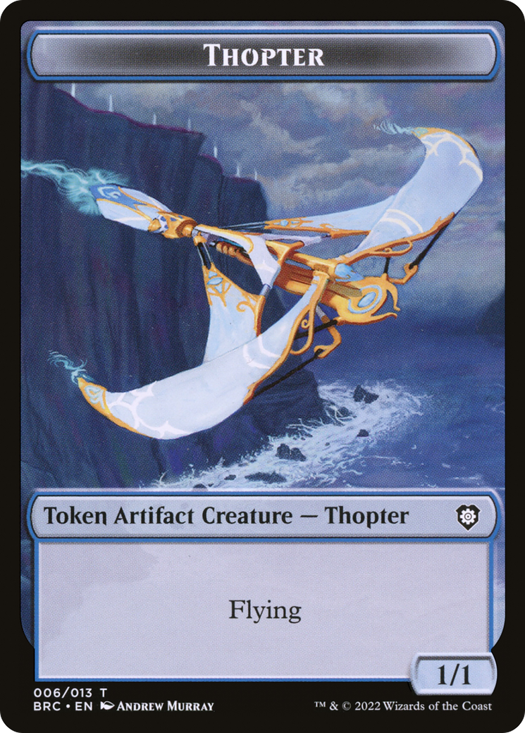 Thopter  [The Brothers' War Commander Tokens] Foil