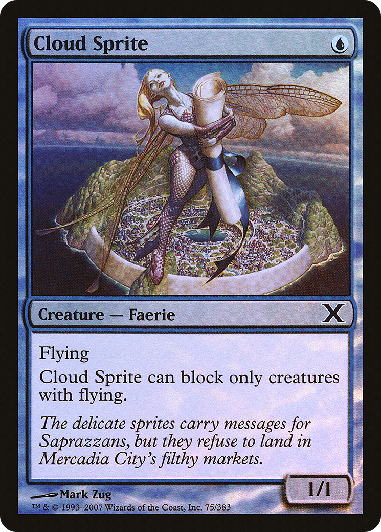 Cloud Sprite  [Tenth Edition] Foil
