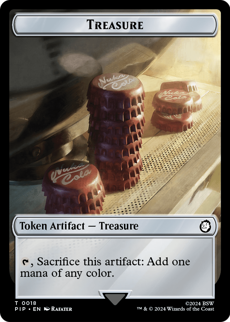 Treasure  [Fallout Tokens] Foil
