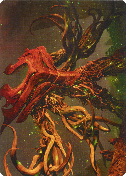 Ashaya, Soul of the Wild // Ashaya, Soul of the Wild  [Zendikar Rising Art Series] (Borderless)