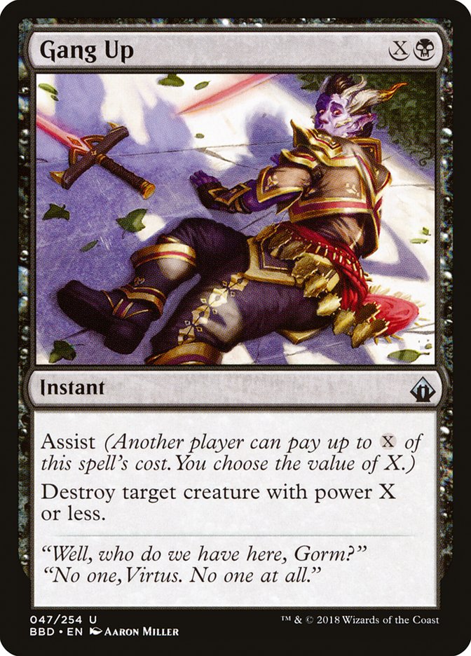 Gang Up [Battlebond] Foil