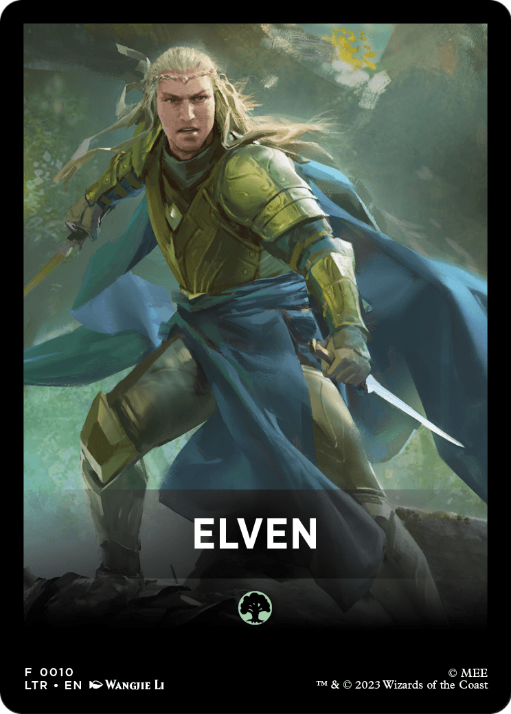 Elven  [Tales of Middle-earth Front Cards]