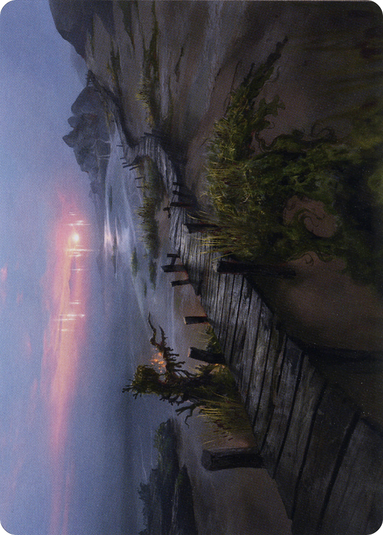 Deserted Beach // Deserted Beach  [Midnight Hunt Art Series] (Borderless) Foil