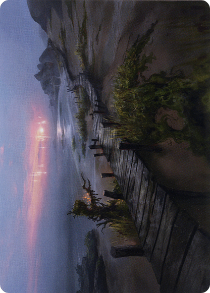 Deserted Beach // Deserted Beach  [Midnight Hunt Art Series] (Borderless) Foil