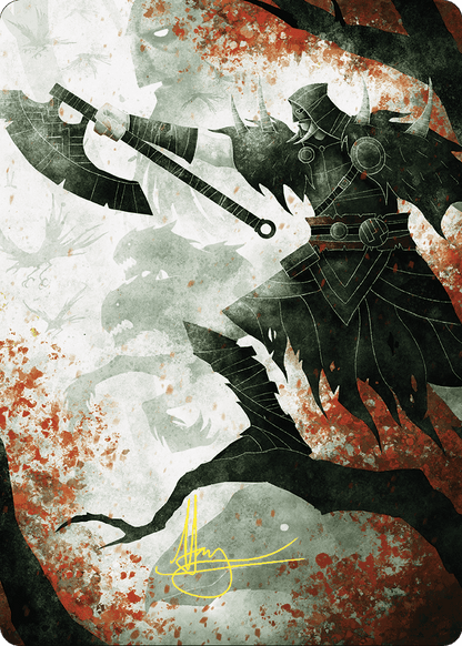 Garruk's Uprising // Garruk's Uprising  [Wilds of Eldraine Art Series] (Borderless) Foil