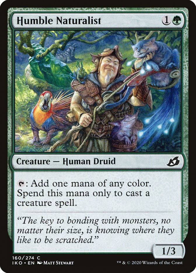 Humble Naturalist [Ikoria: Lair of Behemoths] Foil