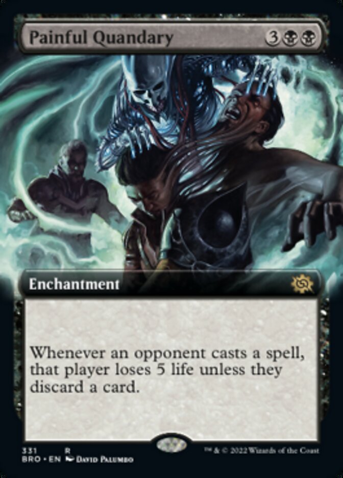 Painful Quandary (Extended Art) [The Brothers' War] Foil