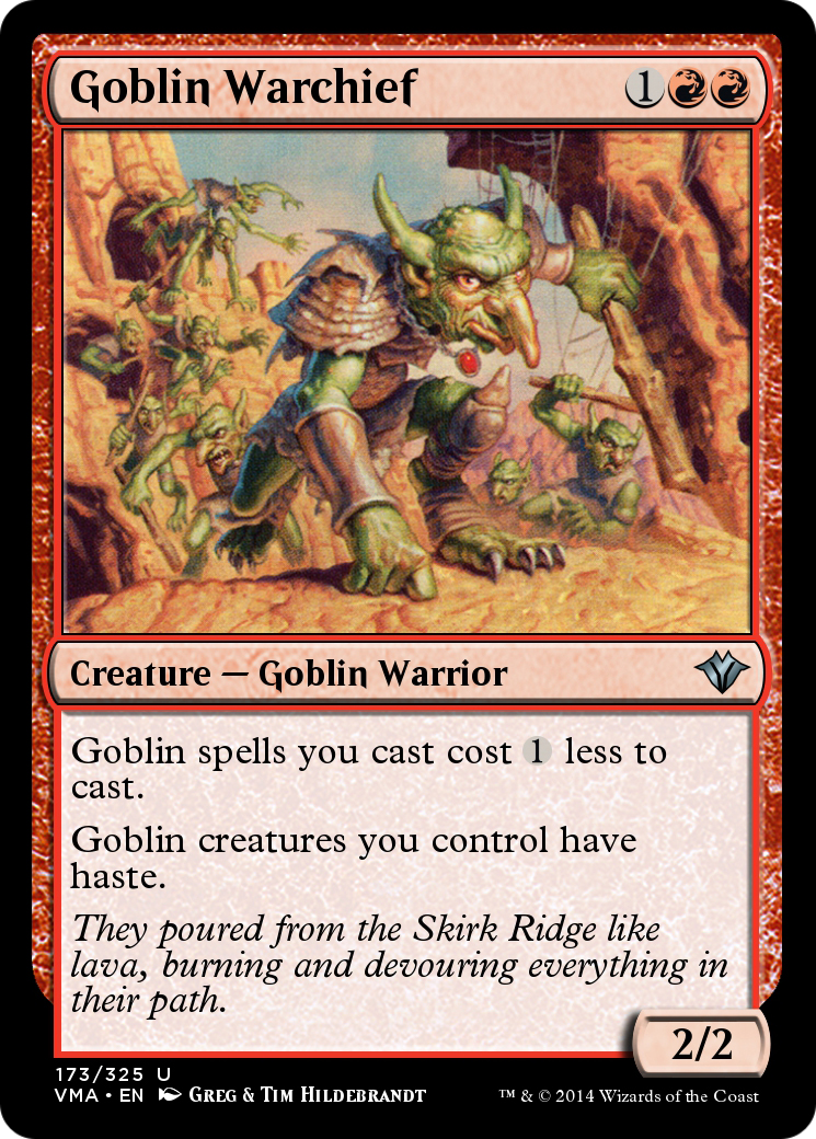 Goblin Warchief  [Vintage Masters]